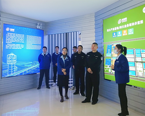 保障營商，警務(wù)護(hù)航｜德城公安代表團(tuán)受邀蒞臨集團(tuán)參觀